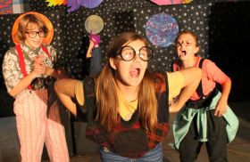 Children enjoying drama