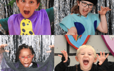 Why do kids like to pretend to be monsters?