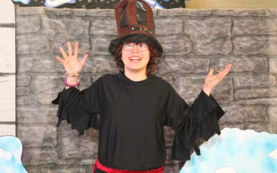 The students worked hard to learn their lines, and the results are hilarious!